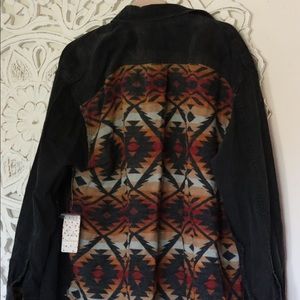 Free People Oversized Denim Shirt